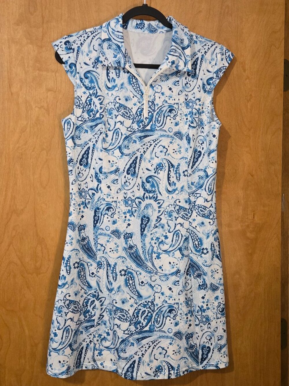 Jack Smith Athletic Tennis Golf Mini Dress Activewear Sleeveless Size M Blue